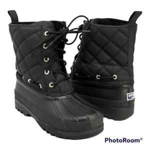 Sperry TopSider Gosling Quilted Duck Boots Sz 6